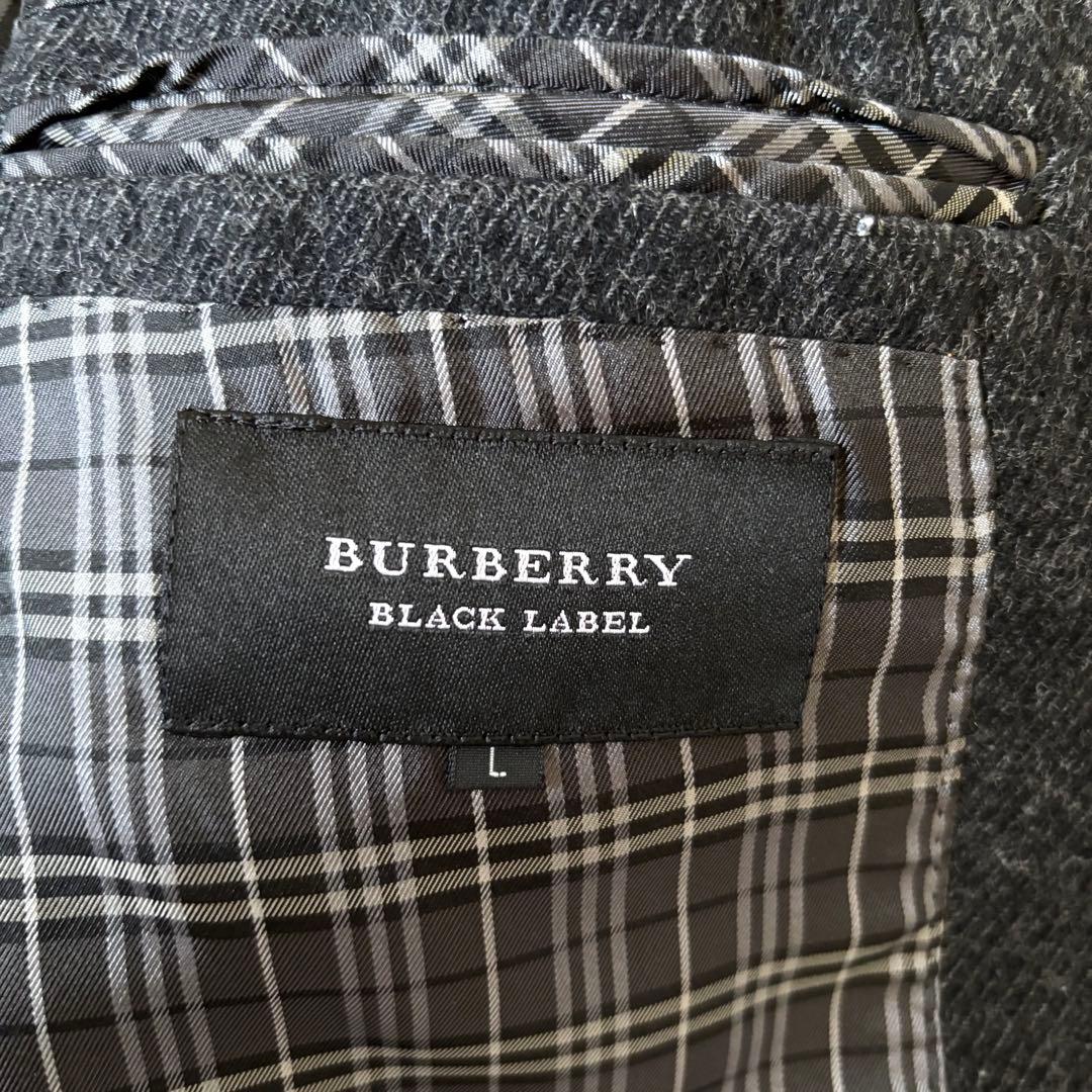 【美品✨】バーバリーブラックレーベル　ウール　ジャケット　ナポレオン　メタル釦