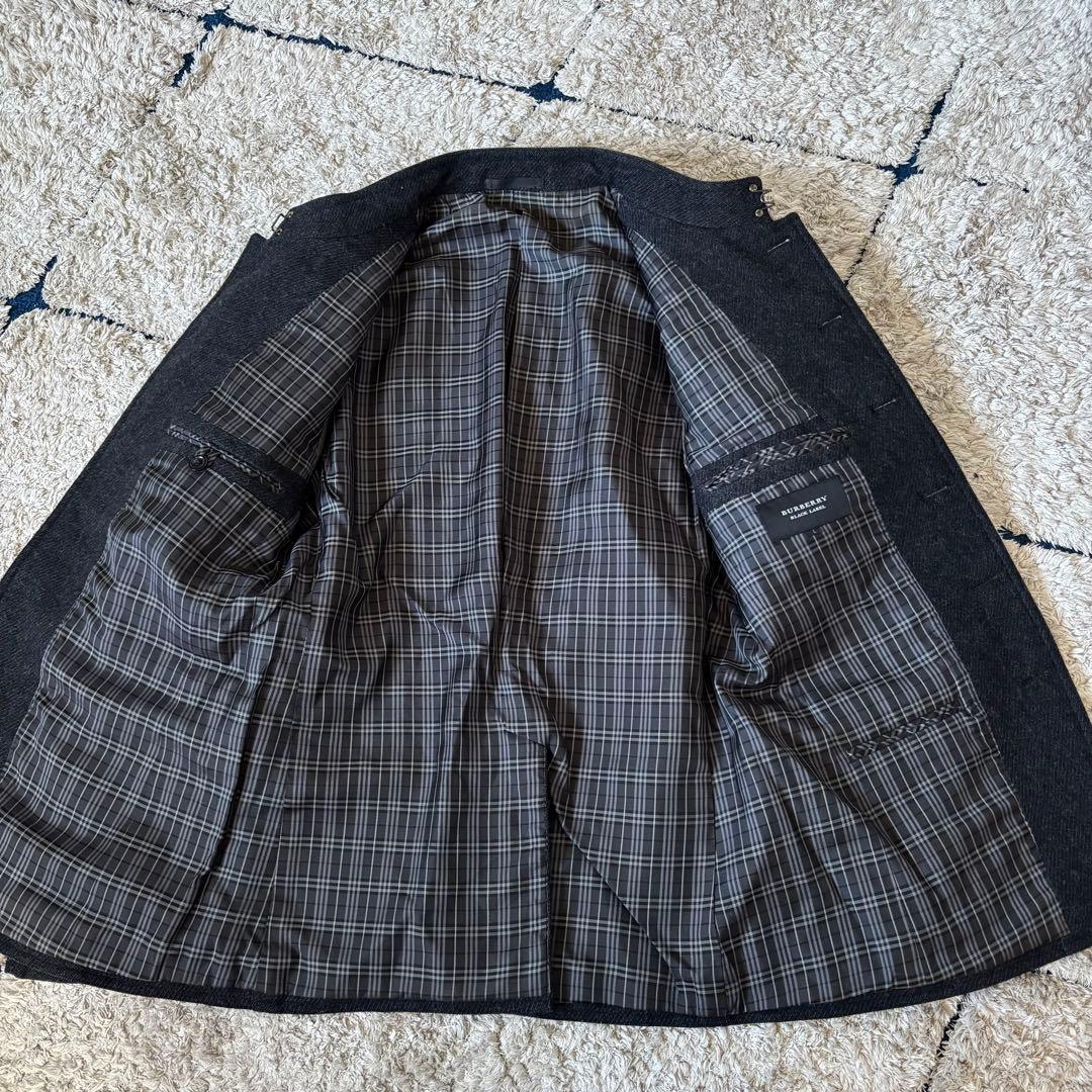 【美品✨】バーバリーブラックレーベル　ウール　ジャケット　ナポレオン　メタル釦