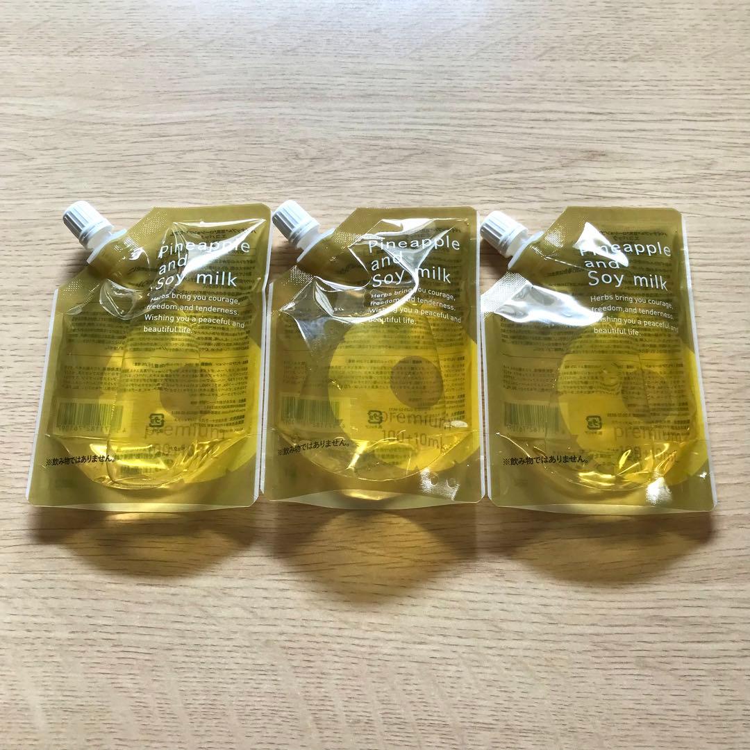 パイナップル豆乳ローションプレミアム　エコパック