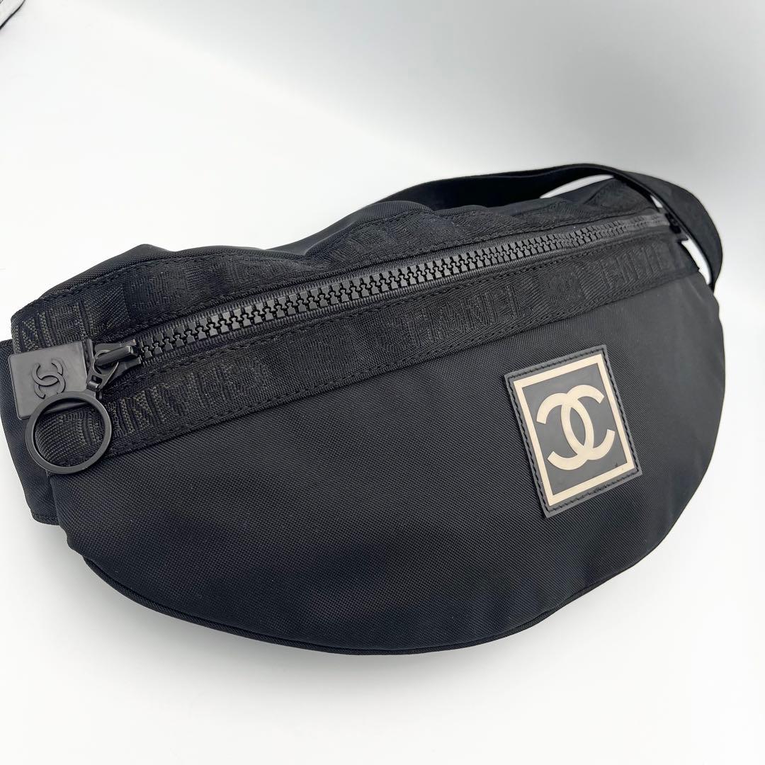 【pink様】CHANEL ウエストバッグ　斜め掛け　ココマーク　ギャランティ付