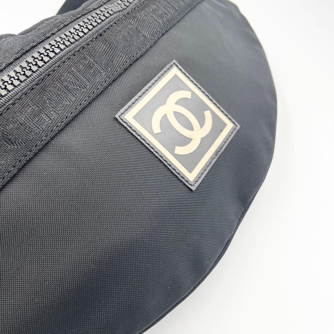 【pink様】CHANEL ウエストバッグ　斜め掛け　ココマーク　ギャランティ付