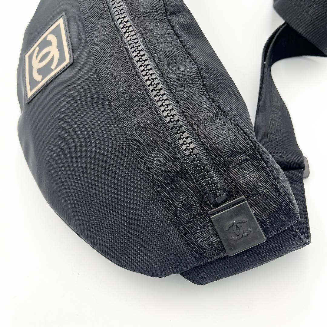 【pink様】CHANEL ウエストバッグ　斜め掛け　ココマーク　ギャランティ付