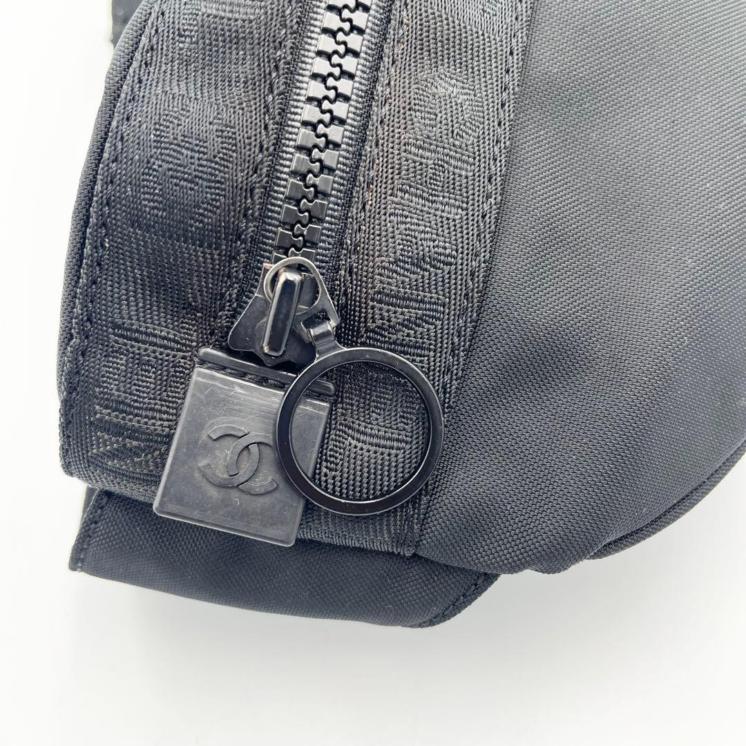 【pink様】CHANEL ウエストバッグ　斜め掛け　ココマーク　ギャランティ付