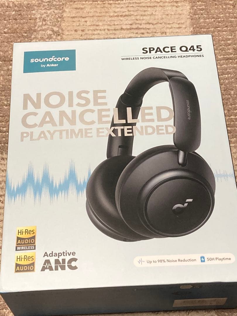 soundcore SPACE Q45 ワイヤレスヘッドフォン　byアンカー