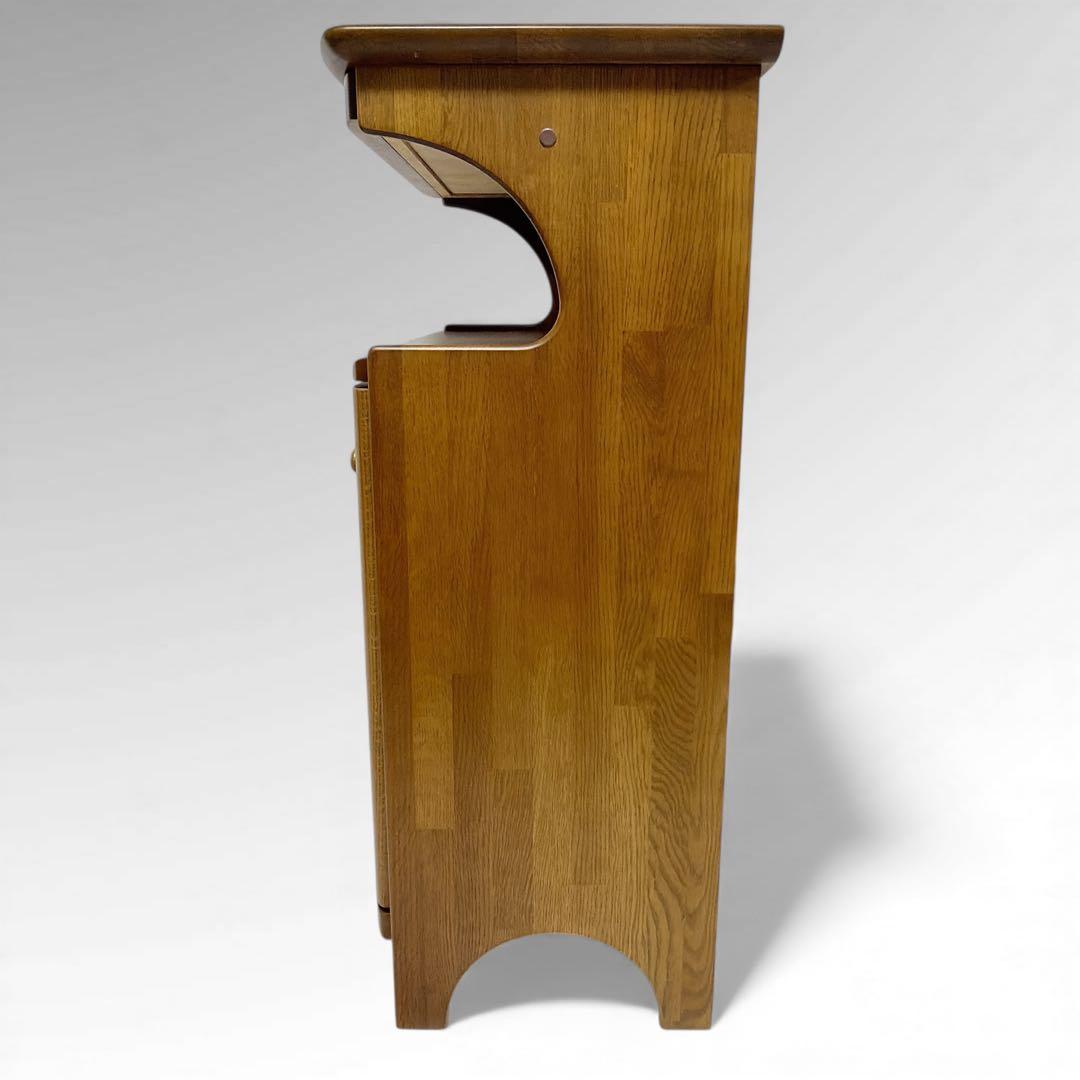 マルニ木工 ビンテージ キャビネット 90年代 地中海シリーズ ダークナチュラル