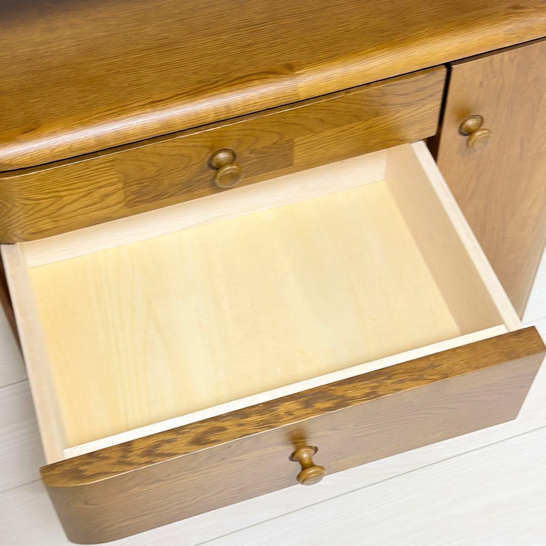 マルニ木工 ビンテージ キャビネット 90年代 地中海シリーズ ダークナチュラル