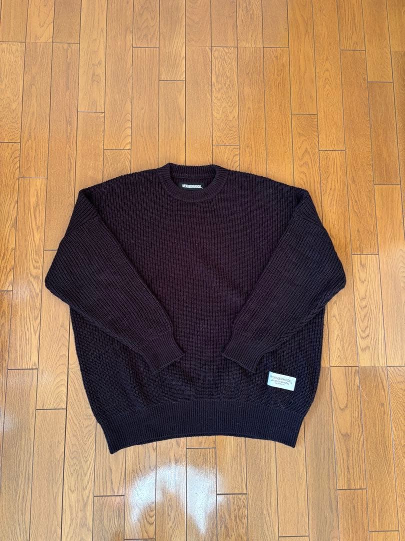 neighborhood ニット　ブラック