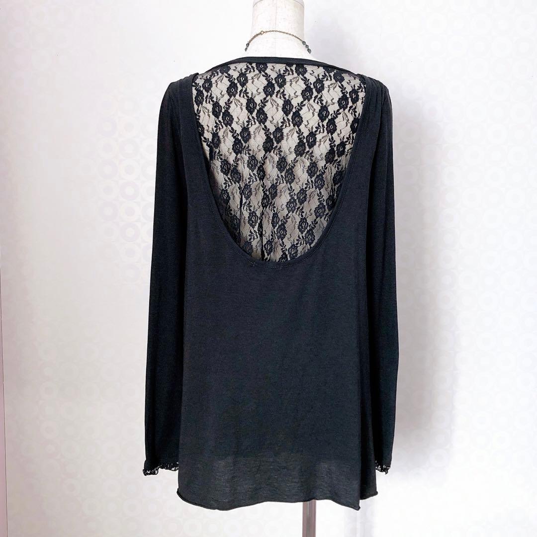 レース レイヤード カーディガン Y2K フェアリーグランジ ダークコア ゴス