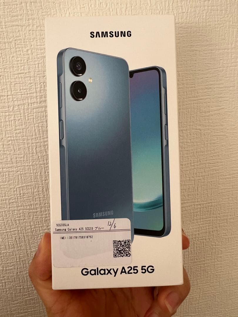 新品✨Samsung Galaxy A25 5G 本体