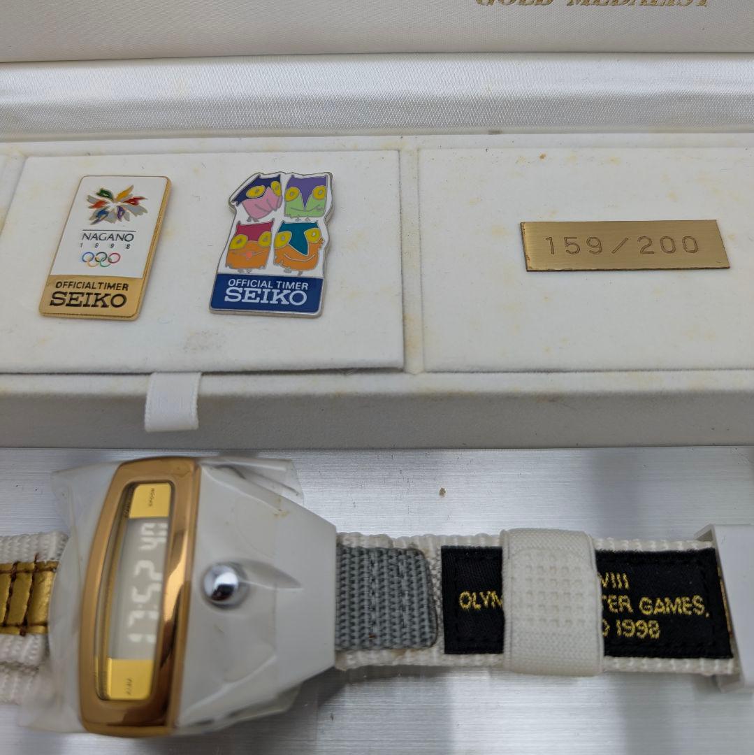【18金ベゼル】セイコー アルバ スプーン 1998年 長野オリンピック 限定品