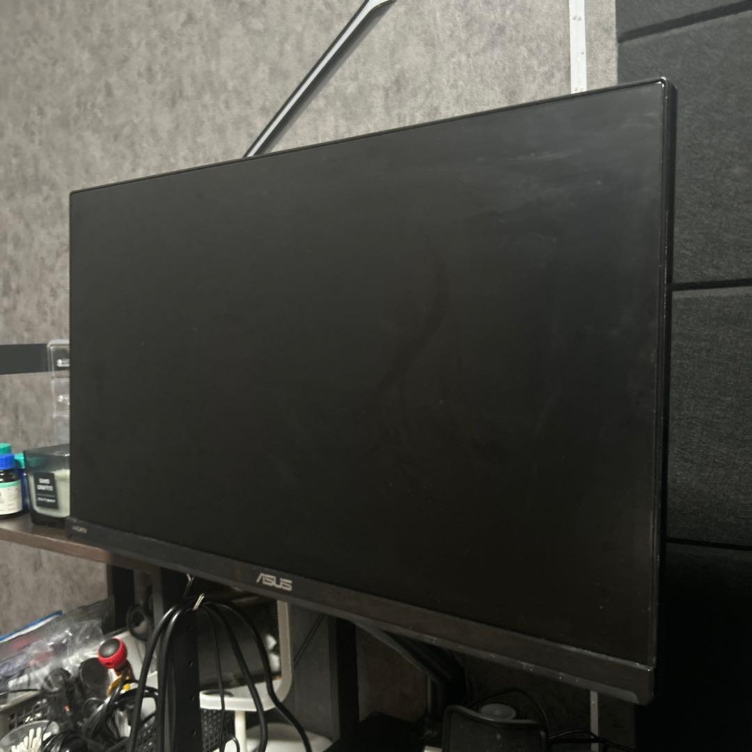 ASUS ゲーミングモニター 75hz （モニターアーム付き） ほぼ未使用