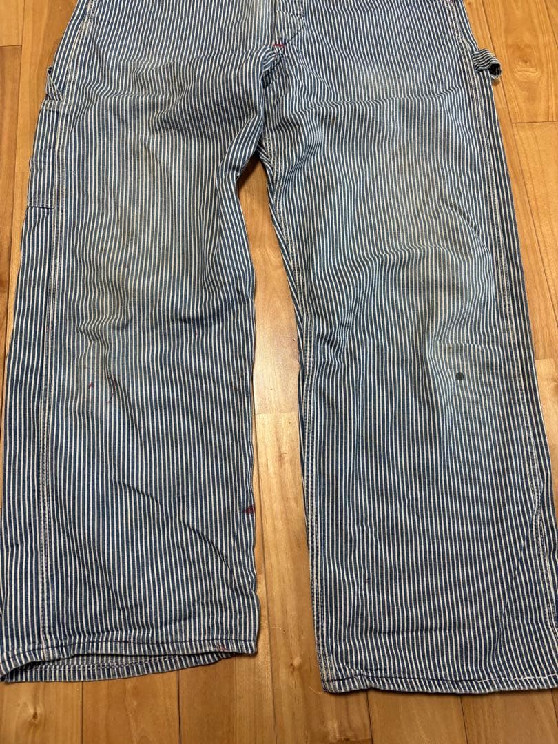 ヴィン 70s ビンテージBIG MAC ヒッコリーオーバーオール