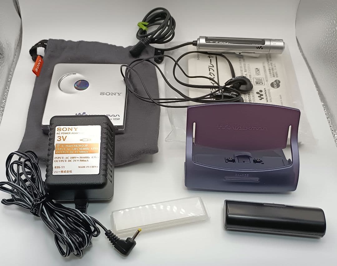 【動作品】SONY ポータブル MDウォークマン MZ-E707