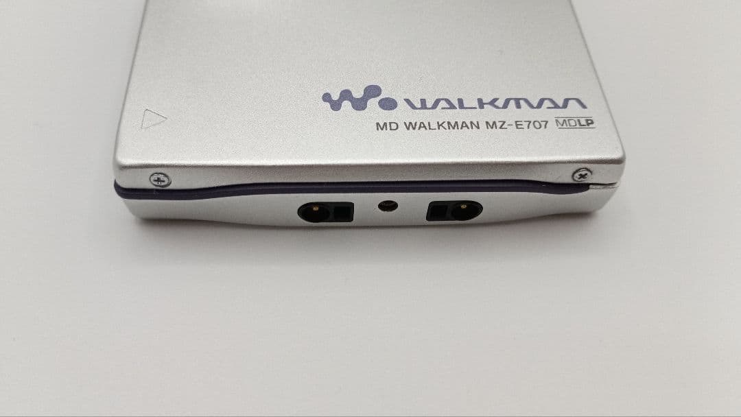 【動作品】SONY ポータブル MDウォークマン MZ-E707