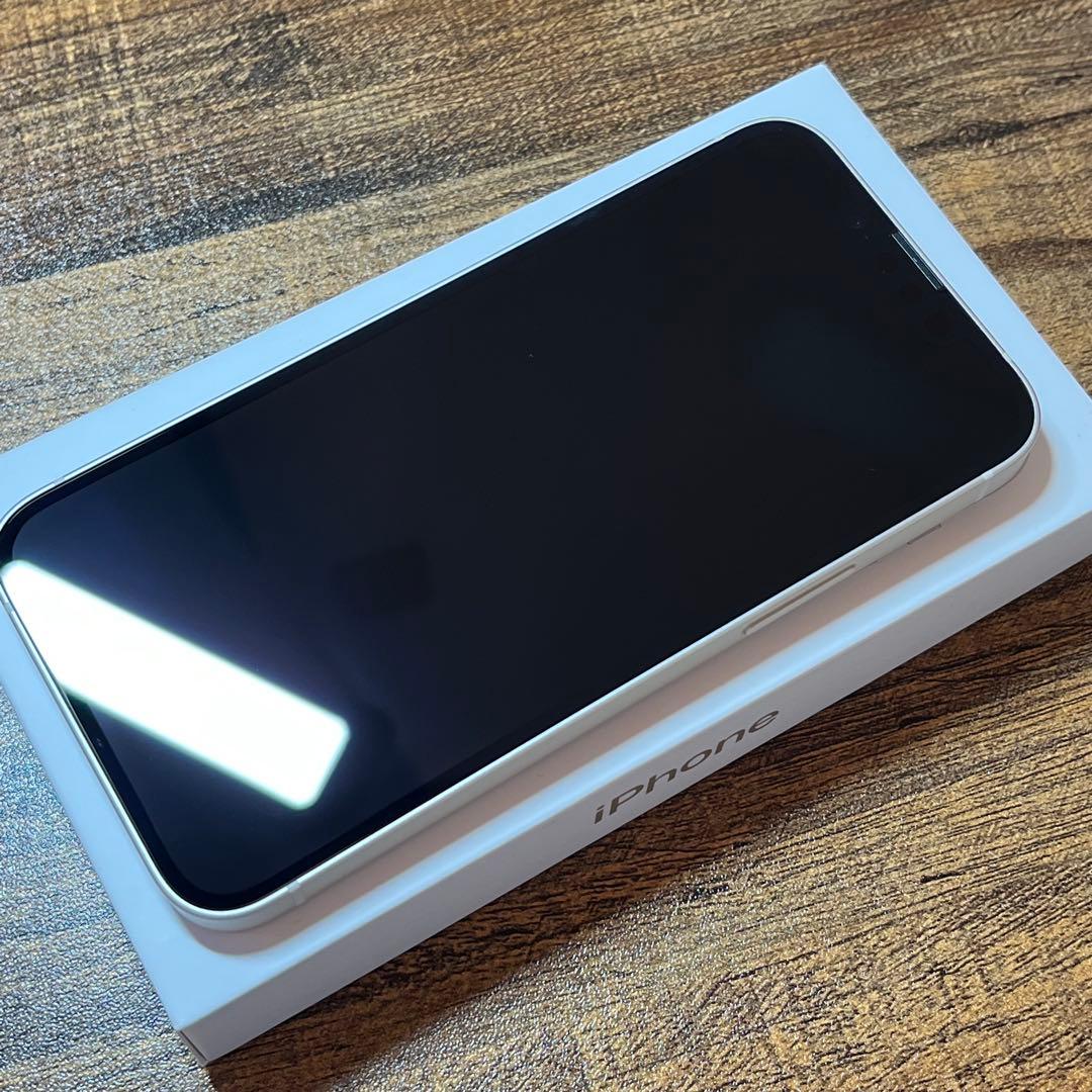 美品 Iphone13mini 128gb スターライト バッテリー100％