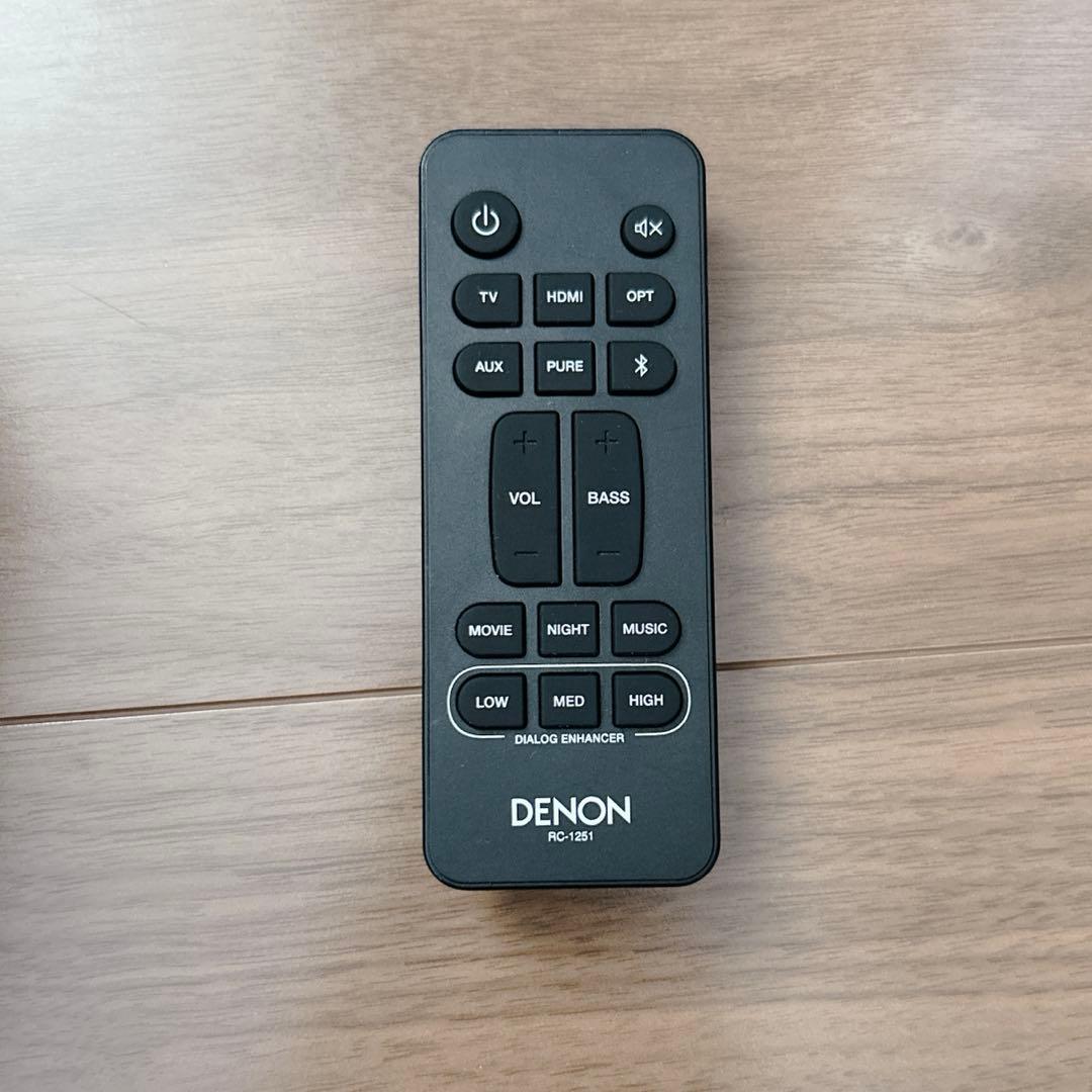 デノン DENON DHT-S217 サウンドバー　2023年製