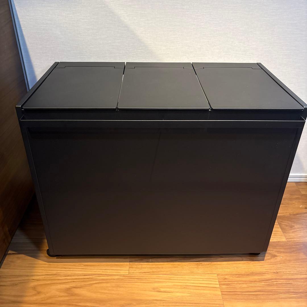 【新品】山崎産業　分別用ごみ箱 45リットル 3分別