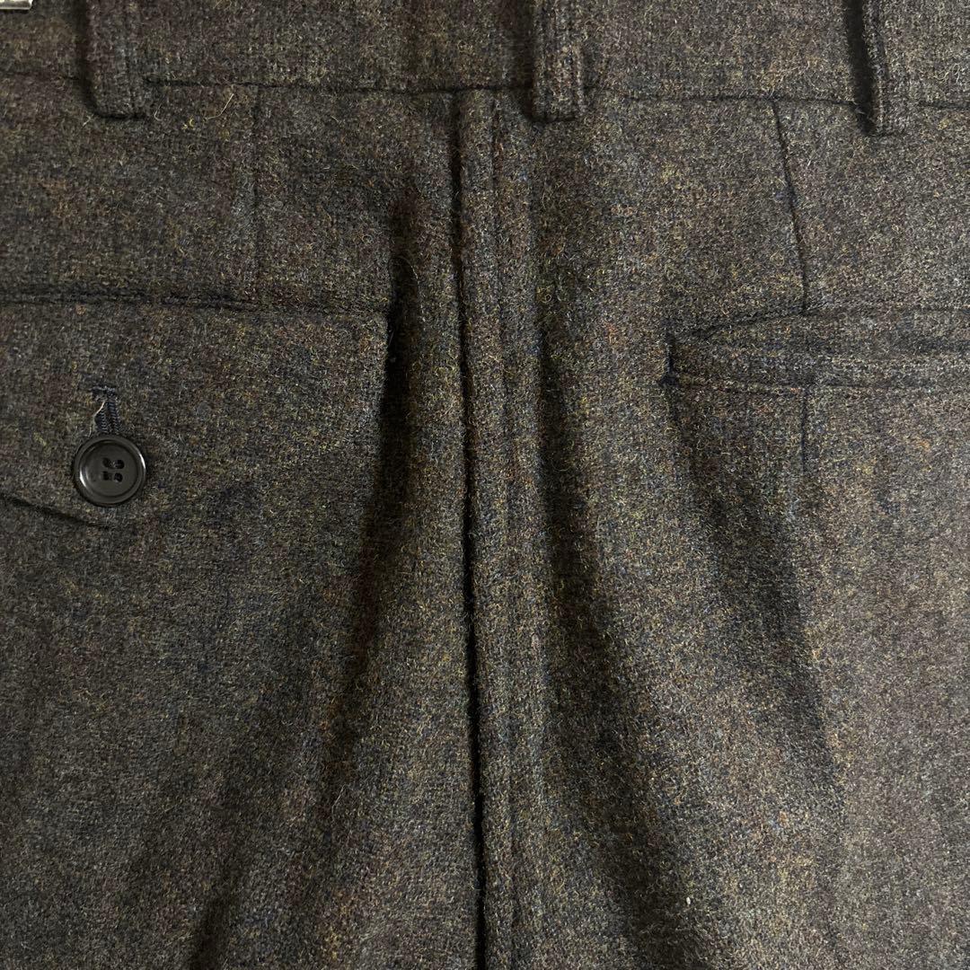 コムデギャルソンオムプリュス 98AW タック ウール 縮絨 パンツ M