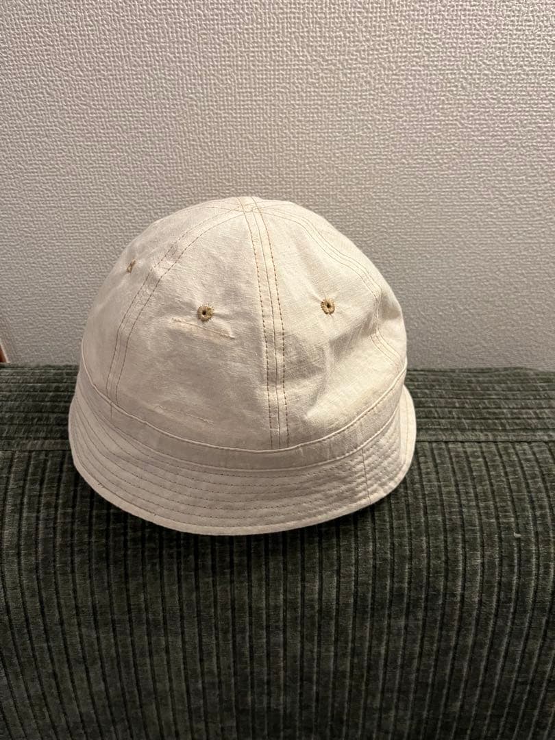 USUAL THINGS SCRUTINY 6PANEL HAT ナチュラル