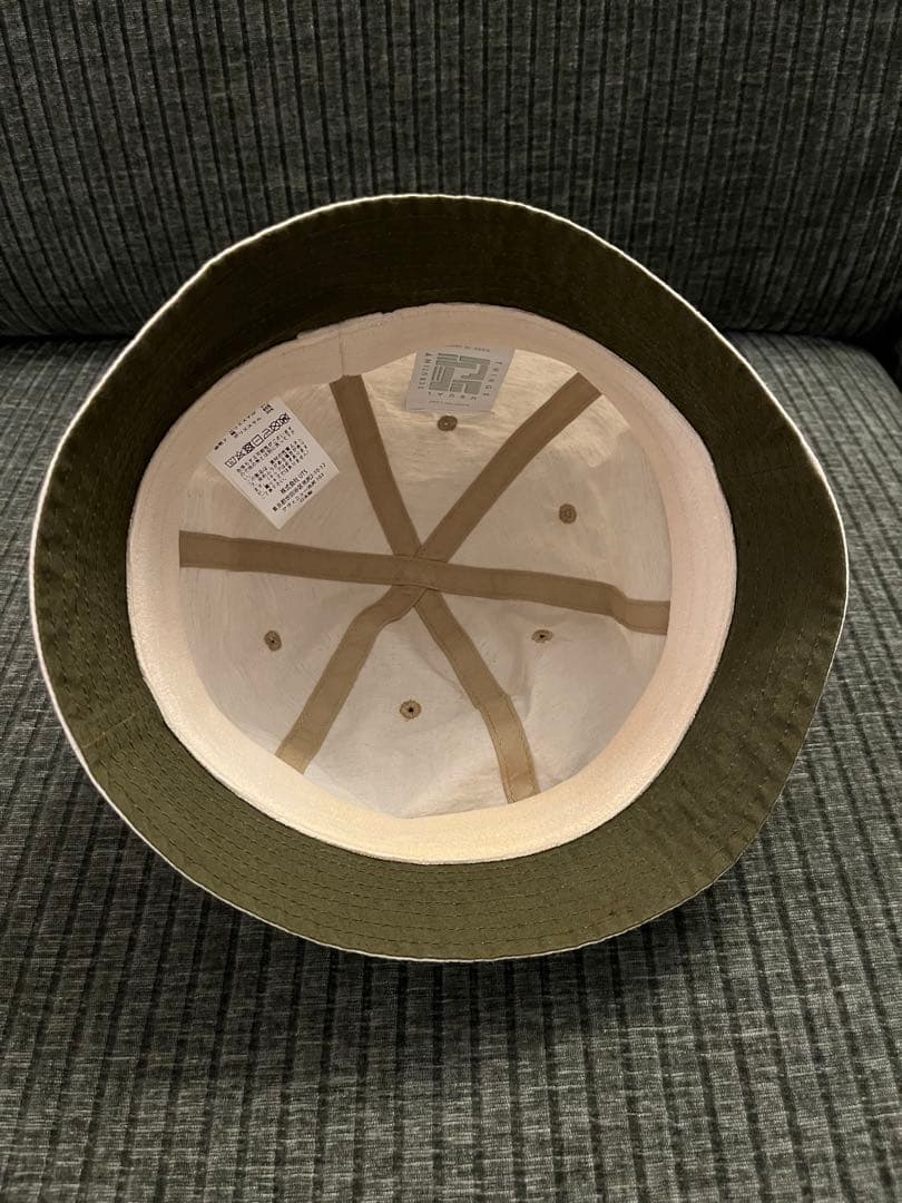 USUAL THINGS SCRUTINY 6PANEL HAT ナチュラル