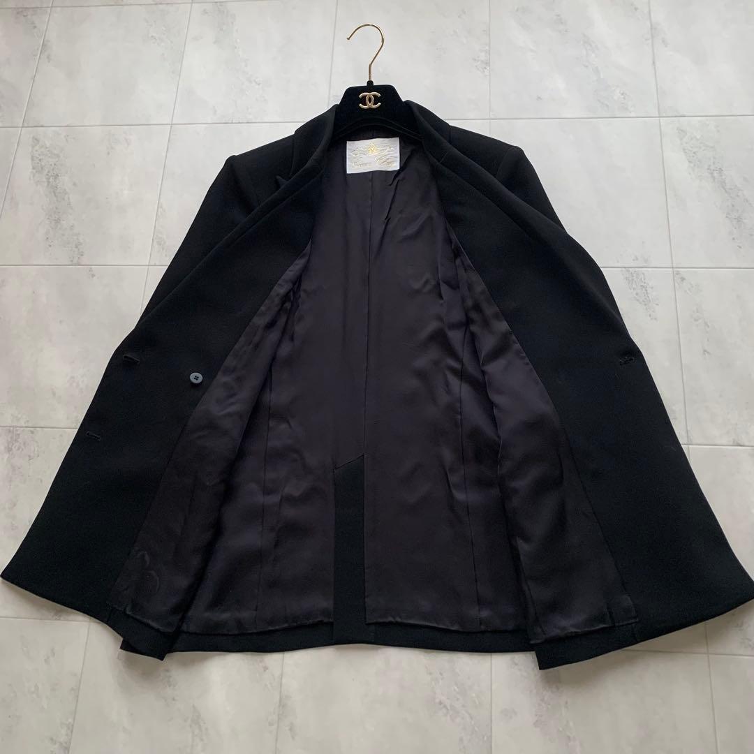 美品♡近年♡グレースクラス パールボタン 黒 テーラード ジャケット 36