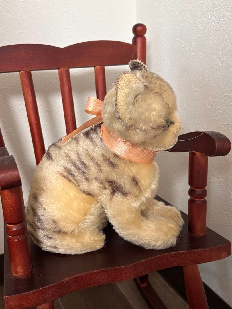 【即購入可】シュタイフ steiff アンティーク 猫 ネコ