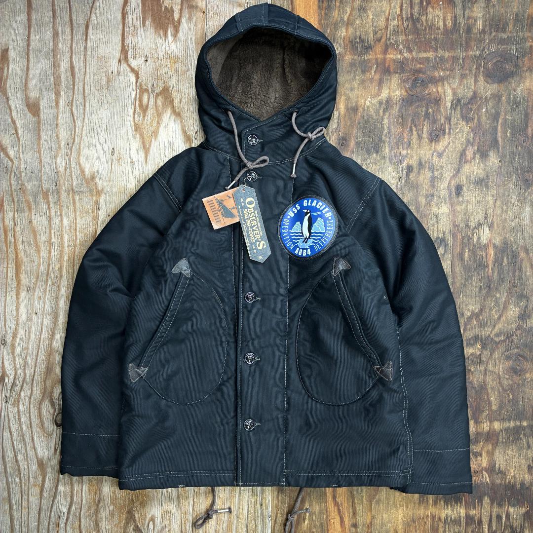 COLIMBO オブザーバーパーカー デッキジャケット ネイビー タグ付き未使用