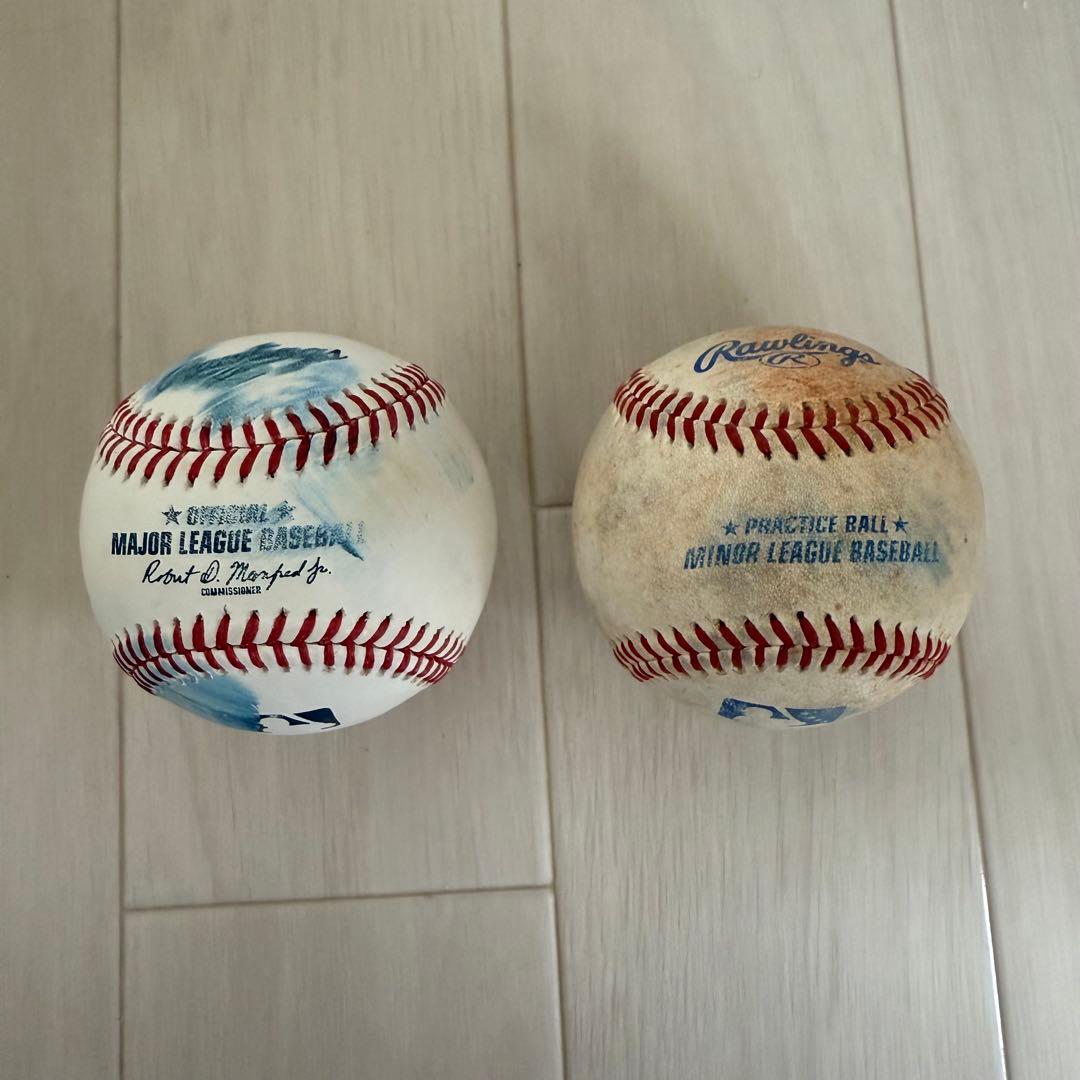 選手実使用 メジャーリーグ&マイナーリーグ公式球