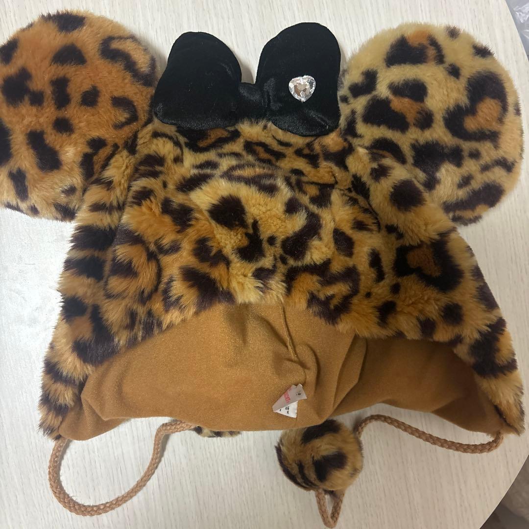 【大人気】ディズニーヒョウ柄ファンキャップ