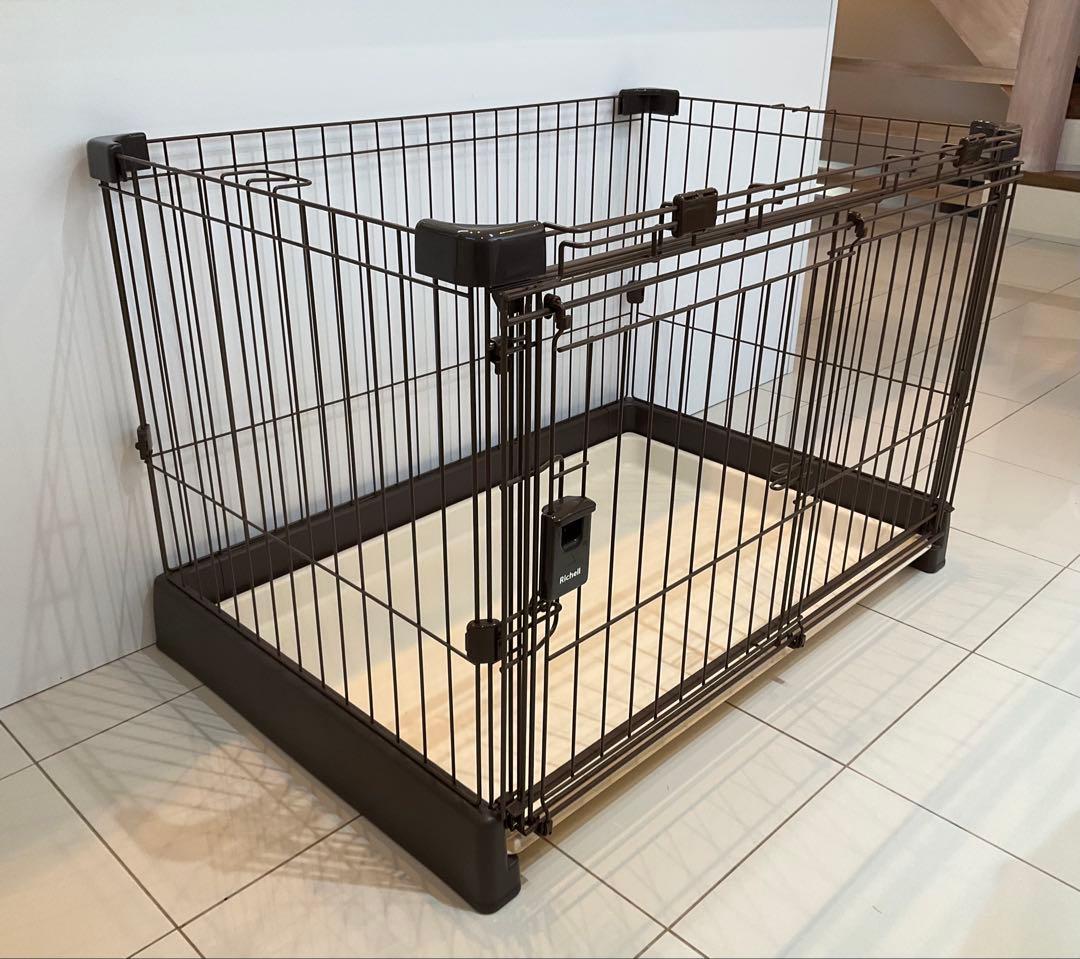 【おまけ付き】リッチェル もっとお掃除簡単ペットサークル 90-60