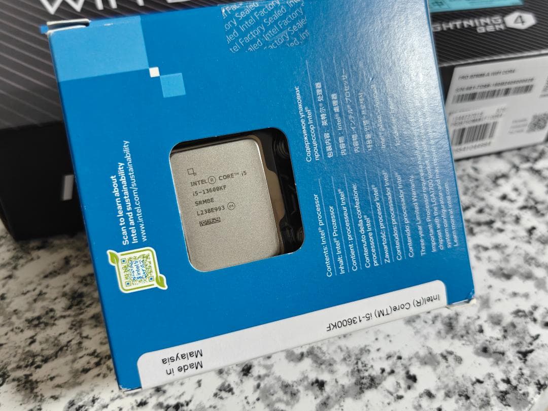 CPU MSI PRO B760M-A WIFI DDR4+i5-13600KF