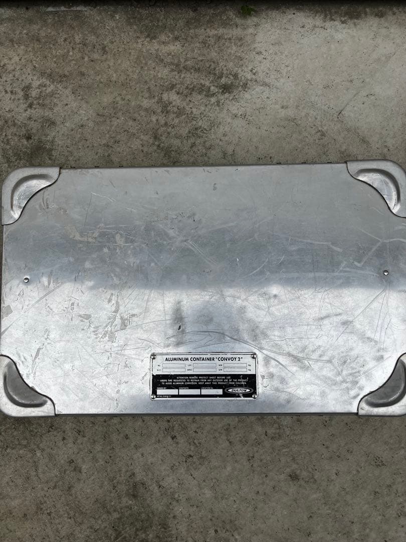 DULTON（ダルトン） アルミコンテナ コンボイ2 S、M 2個セット