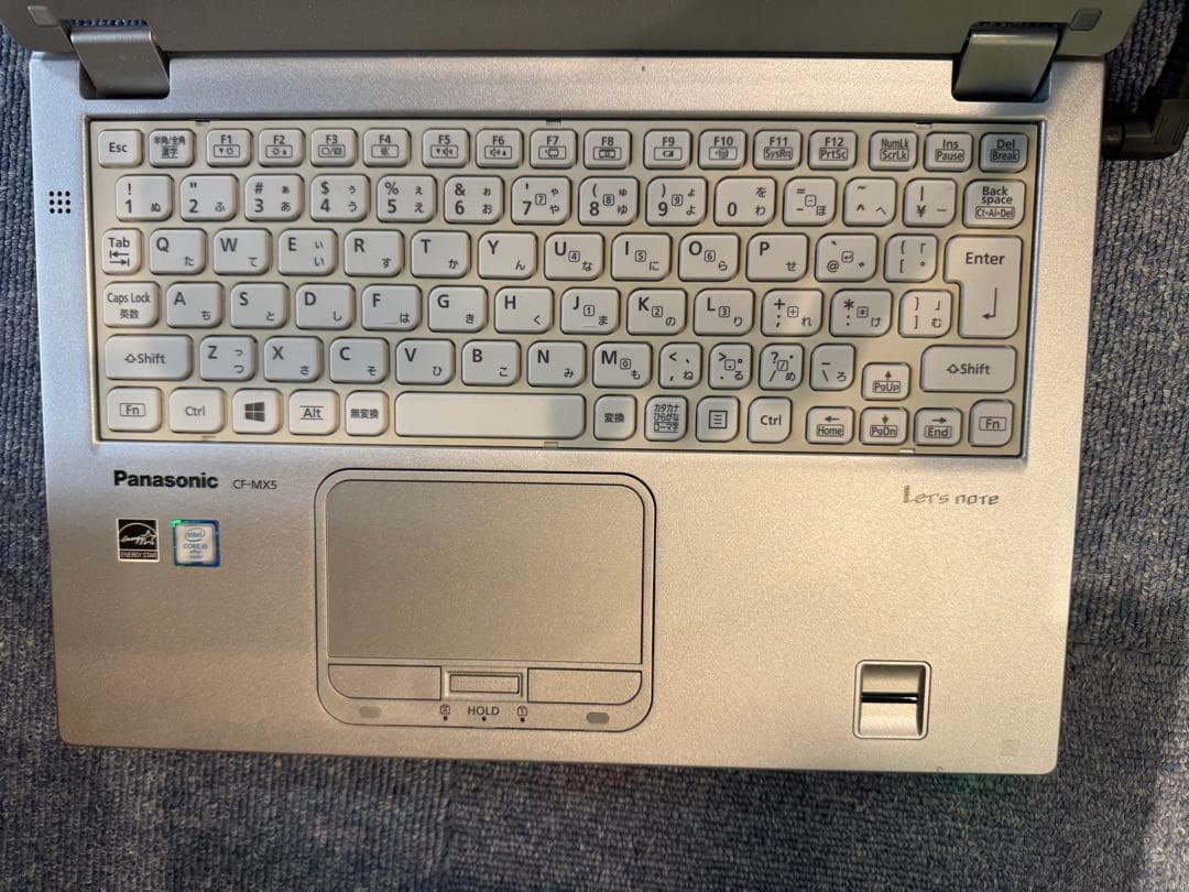 Panasonic Let’s note CF-MX5 シルバー　タッチ機能付き