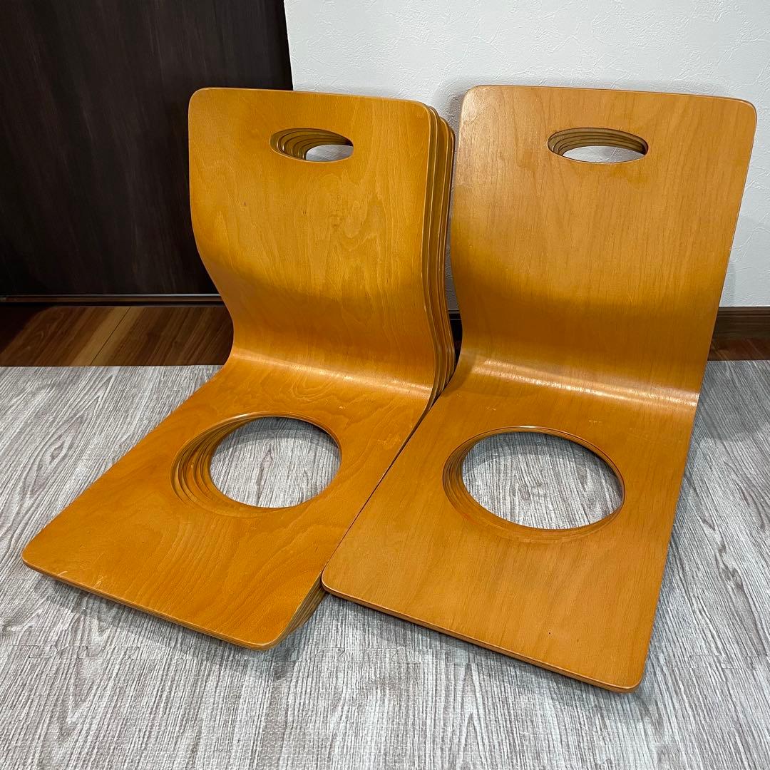 木製 座椅子 12客 曲がり木 和室 居酒屋 旅館 曲げ座椅子