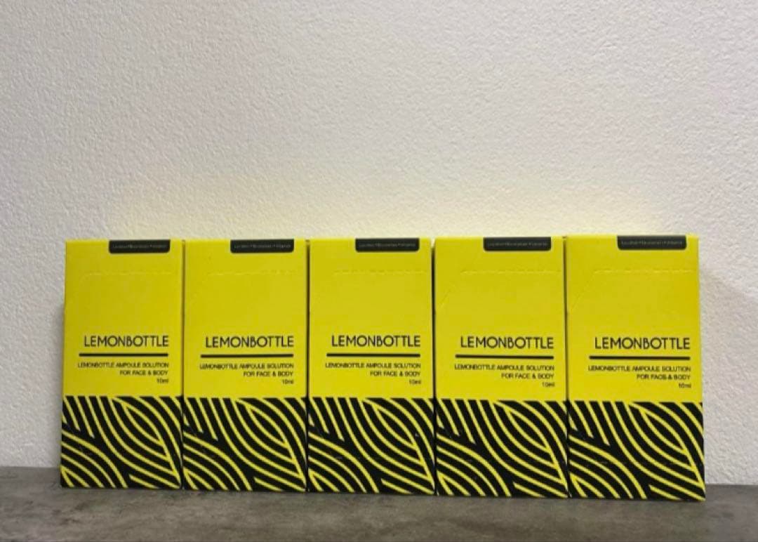 マロン　レモンボトル10ml 5本ホームケアキットプレゼント