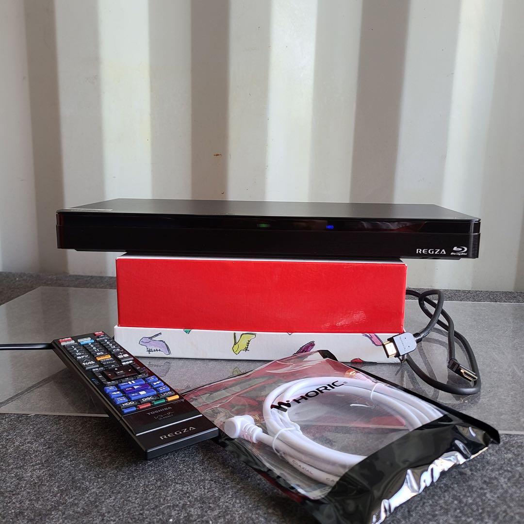 912美品✨東芝REGZA 1TB 3チューナー搭載3D対応ブルーレイレコーダー