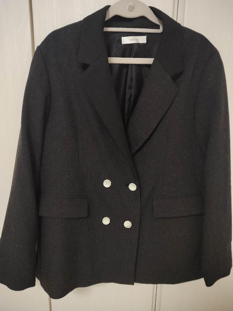 Eimee Law バックプリーツ微配色ジャケット