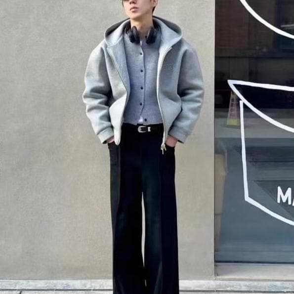 【新品未使用】　グレースウェットジップアップ　M フード