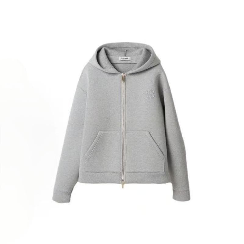 【新品未使用】　グレースウェットジップアップ　M フード