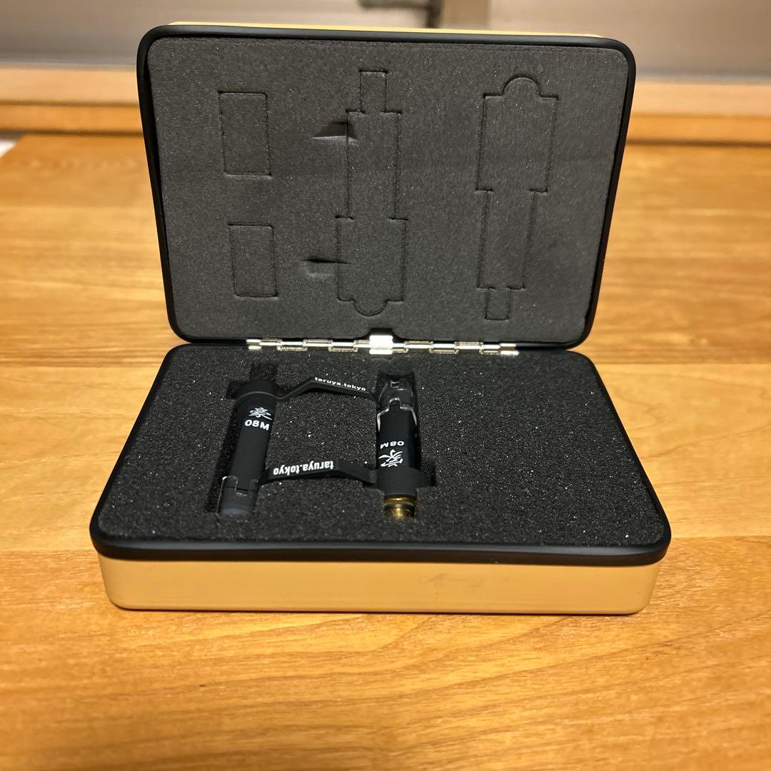 樽屋カートリッジTw-08M黒針(ケース付2本セット)