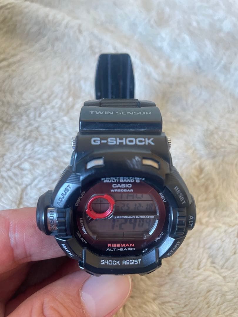 美品 CASIO カシオ G-SHOCK ライズマン GW-9200J