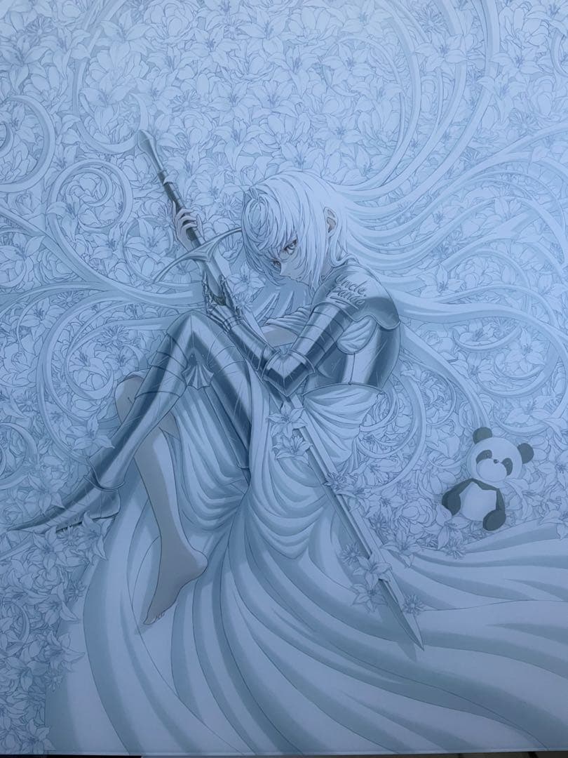 アンクルパンダガラスマウスパッド 未使用 観賞用だったもの