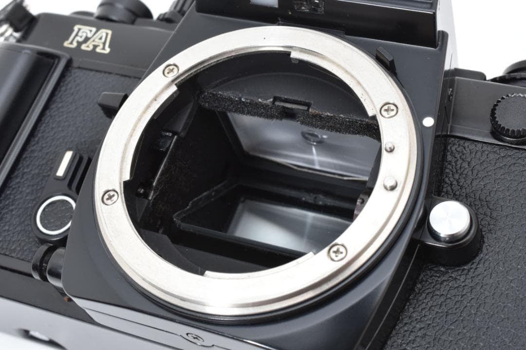 美品 NIKON FA ブラック フィルムカメラ　モルト新品交換済 H119