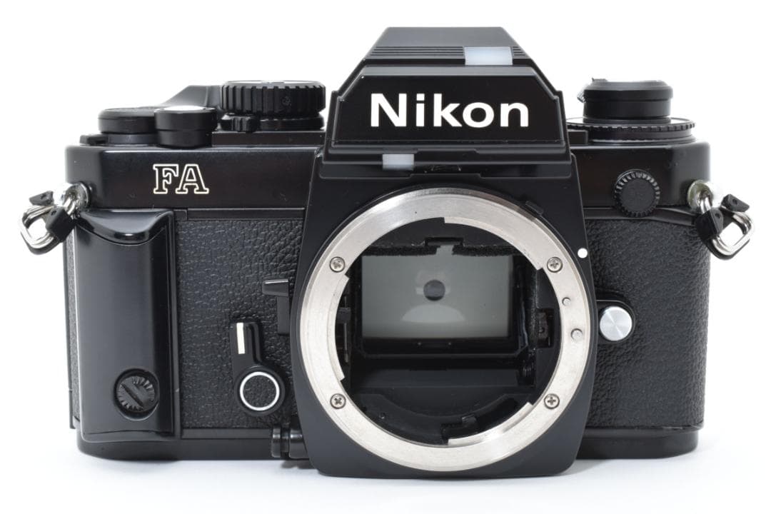 美品 NIKON FA ブラック フィルムカメラ　モルト新品交換済 H119