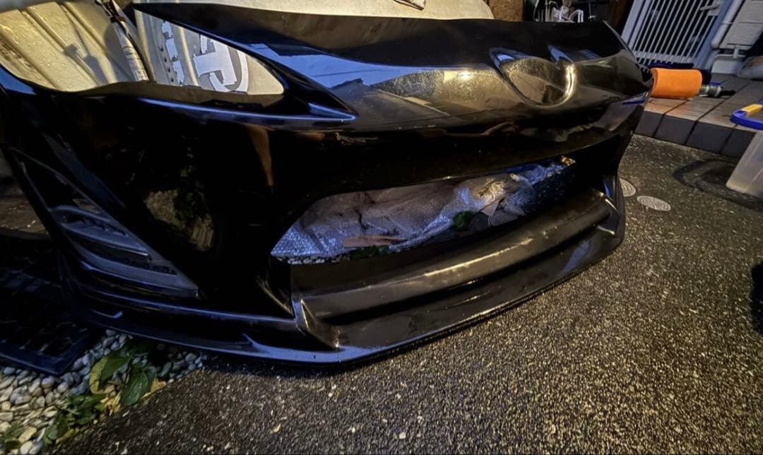 zn6 86前期　スムージングバンパー＋タモンデザインフロントリップ