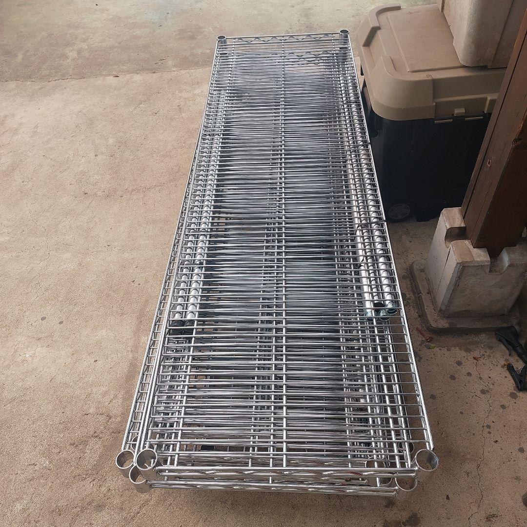 メタル製3段組立式ラック2ケ