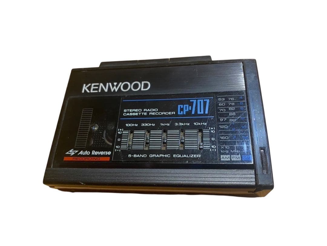 KENWOOD CP-707 ポータブルCDプレーヤー 不動品 現状渡し