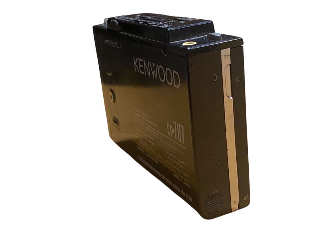KENWOOD CP-707 ポータブルCDプレーヤー 不動品 現状渡し