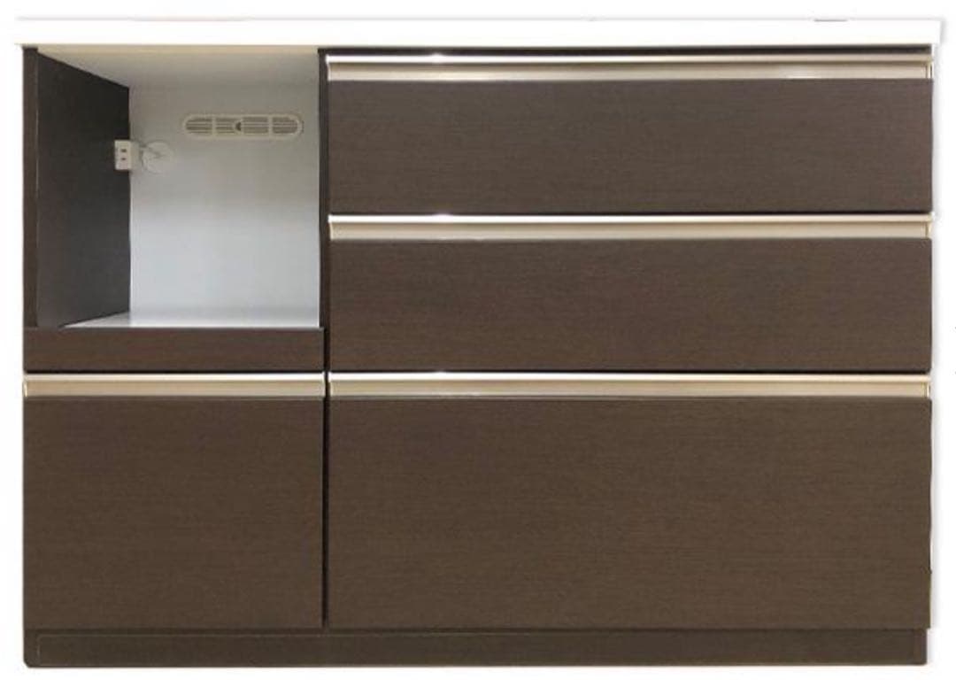 食器棚 収納 ロータイプ 120 キッチンカウンター 北欧 120cm 完成品