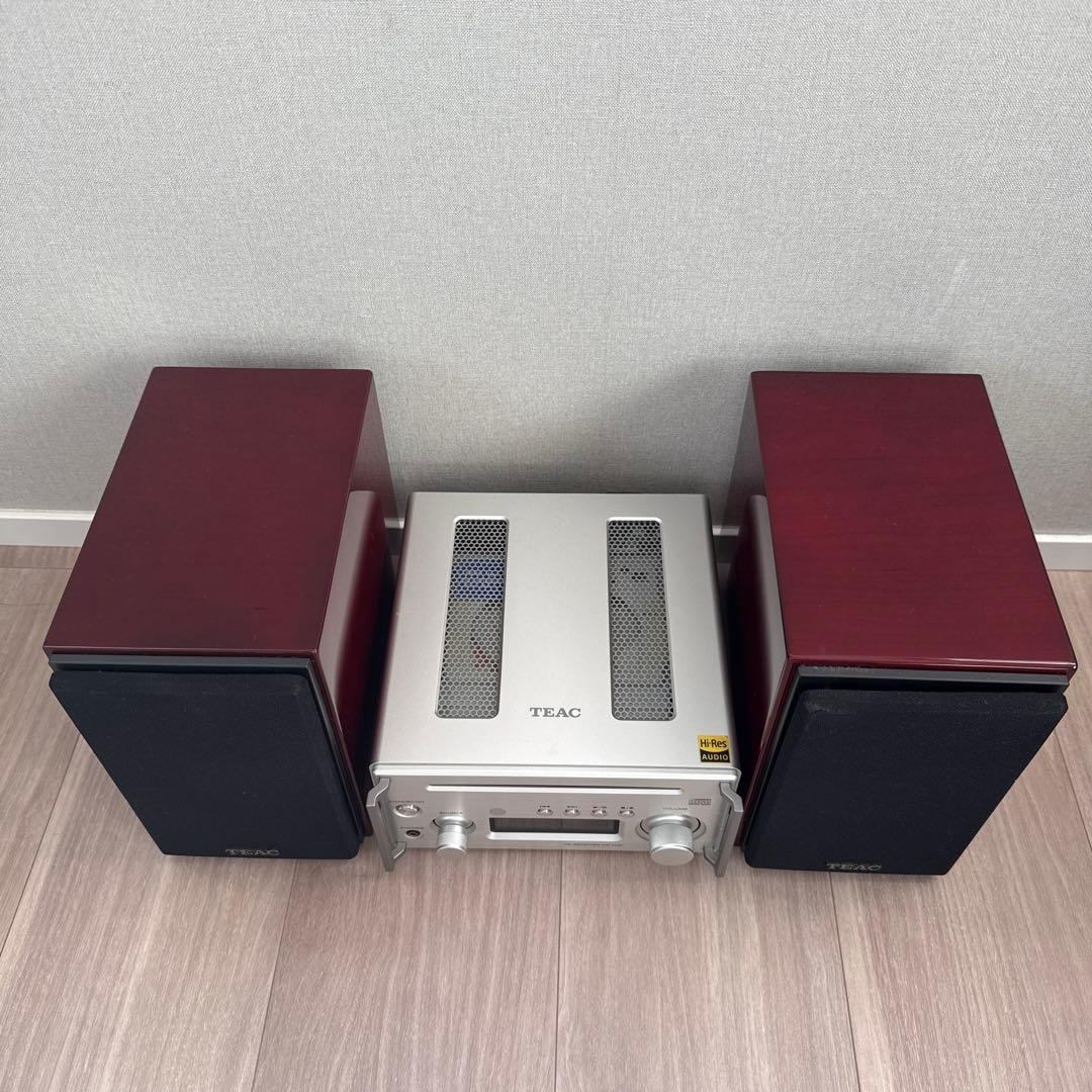 【美品】TEAC CR-H101 LS-101HR CDレシーバー スピーカー